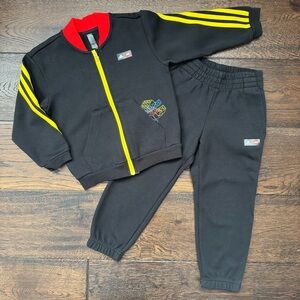 Kids Adidas LEGO Track Suit & Socks